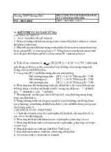 Đề cương ôn tập kiểm tra học kỳ 1 năm học 2015 - 2016 môn  hoá học lơp 11